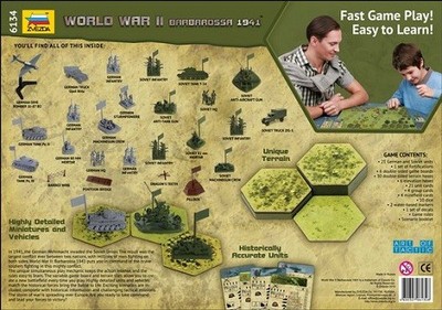 Operation Barbarossa 1941 - Military Historic Board Game Art of