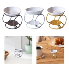 Oil Burner Decorative Home Decor Censer Metal Frame for Living Room Yoga SPA