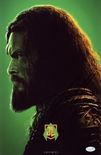 Jason Mamoa Signed Autographed 11x17 Photo Justice League Aqua Man ACOA