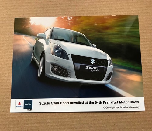 Pressefoto Suzuki Swift Sport Launch 2011