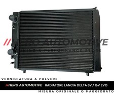 Lancia Delta Integrale 8v 16 EVO 1 2 Radiatore Acqua Alluminio Maggiorato