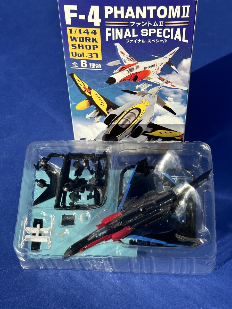 Set of 4 F-4 Phantom II Final Specials 1/144 JASDF F-toys