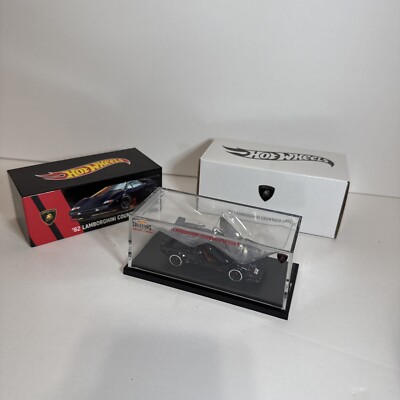 Hot Wheels RLC Exclusive Lamborghini Countach LP500 S - Black