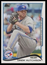 2014 Topps #486 Drew Hutchison Toronto Blue Jays