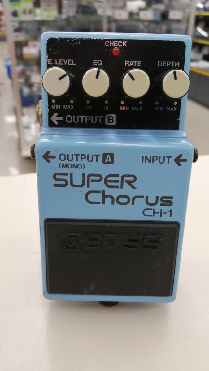 BOSS CH-1 SUPER CHORUS Effector From Japan | eBay