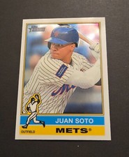 2025 Topps Heritage Juan Soto Chrome #286 New York Mets