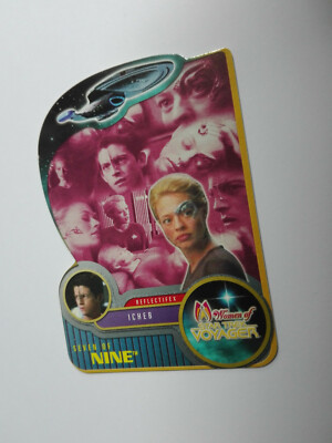 7OF9 STAR TREK 2001 WOMEN OF VOYAGER HOLOFEX RELECTIFEX INSERT CARD R6 JERI RYAN
