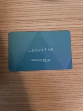 Springhill Suites Hotel Key Card Down Time ( Two Words)