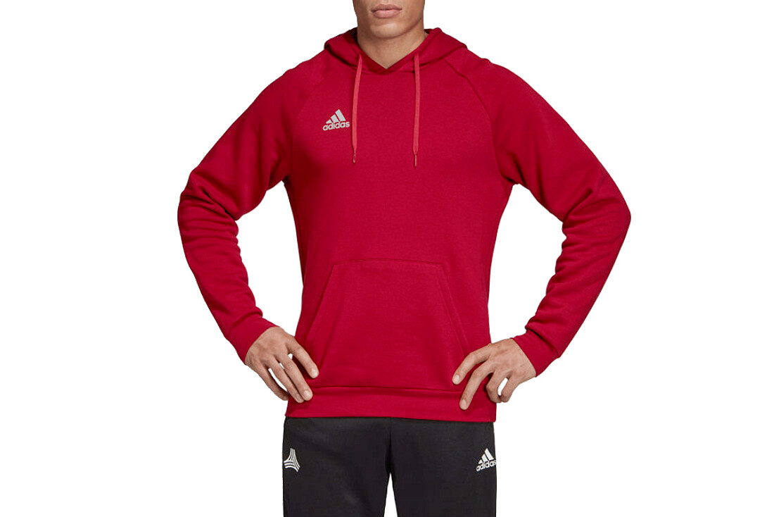 Толстовка Herren Коричневая толстовка adidas с капюшоном Dunkelrot 9290₽