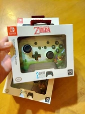 Nintendo Switch Legend of Zelda Link Hyrule Enhanced PowerA Wired Controller 