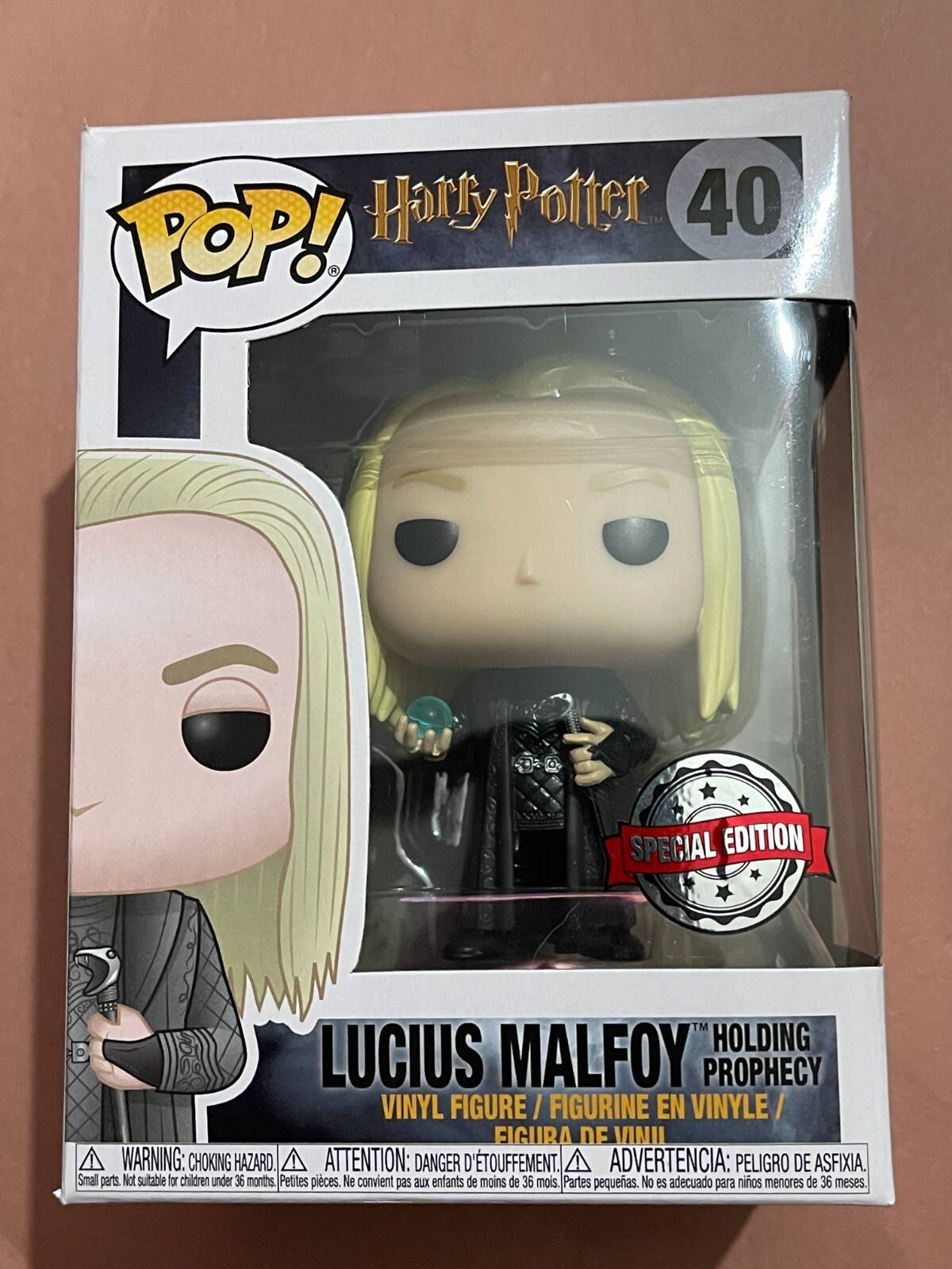 funko pop lucius malfoy prophecy