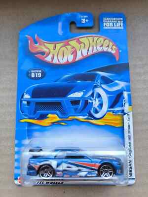 稀少★SKYLINE ドライヴ・ミュージックCD レア レトロ Hot Wheels 2002 NO 019 HW NISSAN SKYLINE FIRST EDITIONS 7 OF 42