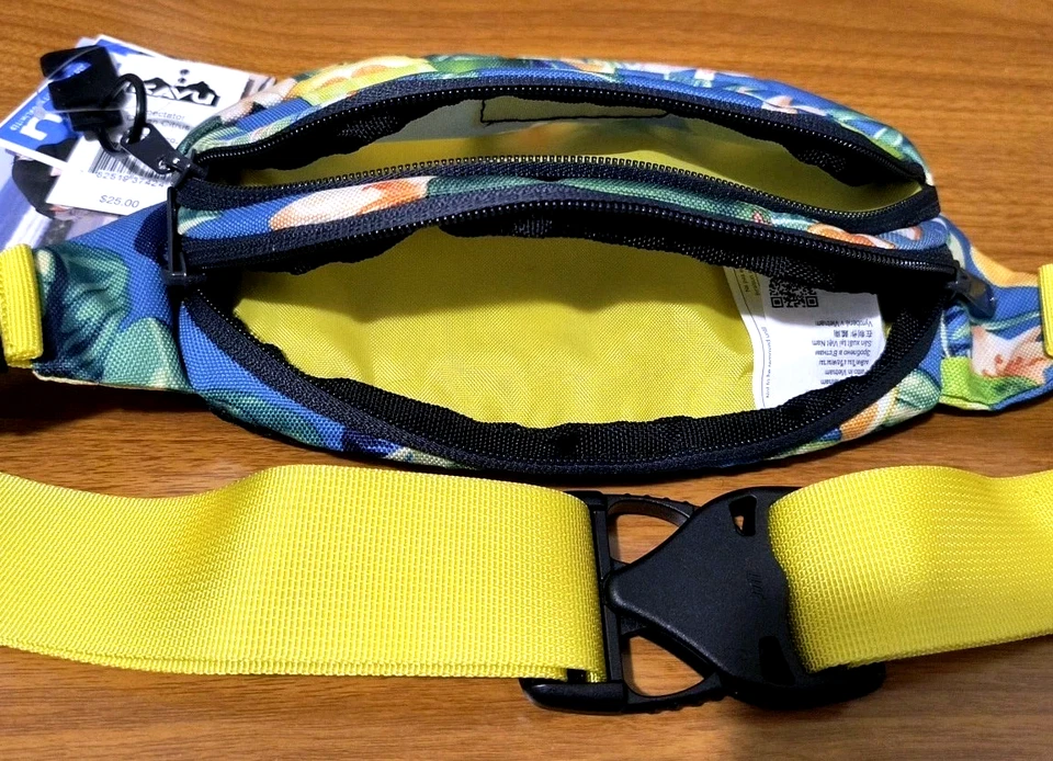 NUEVO CON ETIQUETAS KAVU Bolso Cinturón Espectador Riñonera Cintura Paquete Unisex Bolsa de Viaje Ocean Citrus Foto 4 de 4
