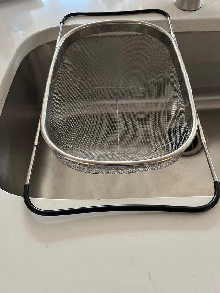 Colador de malla sobre el fregadero Cuisinart Foto 3 de 3