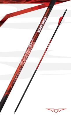 BLACK EAGLE RAMPAGE FLETCHED ARROWS FLETCHED ARROWS .003 350 EB195