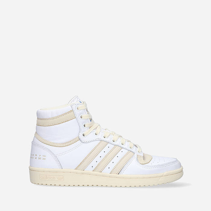ADIDAS TOP TEN SIZES 11 12 WHITE/CREAM 'HOME OF CLASSICS
