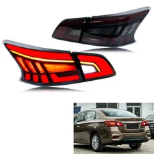 LED Tail Lights for Nissan Sentra 2013-2019 Nismo B17 SV SR Rear Lamps Assembly