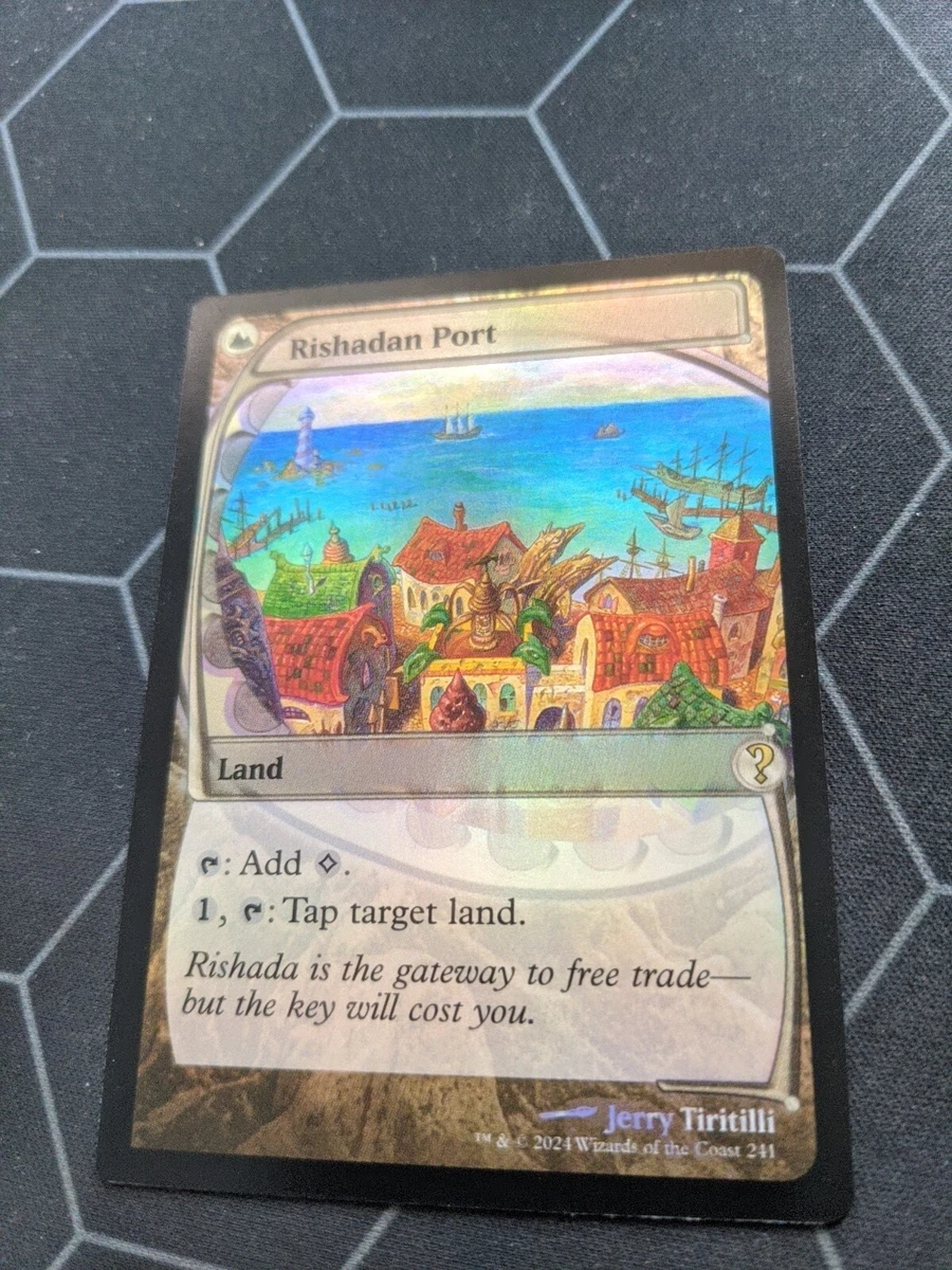 Rishadan Port Individual Magic: The Gathering Cards with Foil for