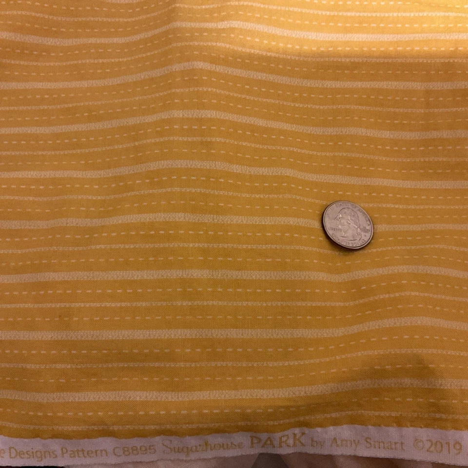 Riley Blake Cotton Fabric 1.63 Yard Sugarhouse Park By Amy Smart 2019 - Image 2 of 2