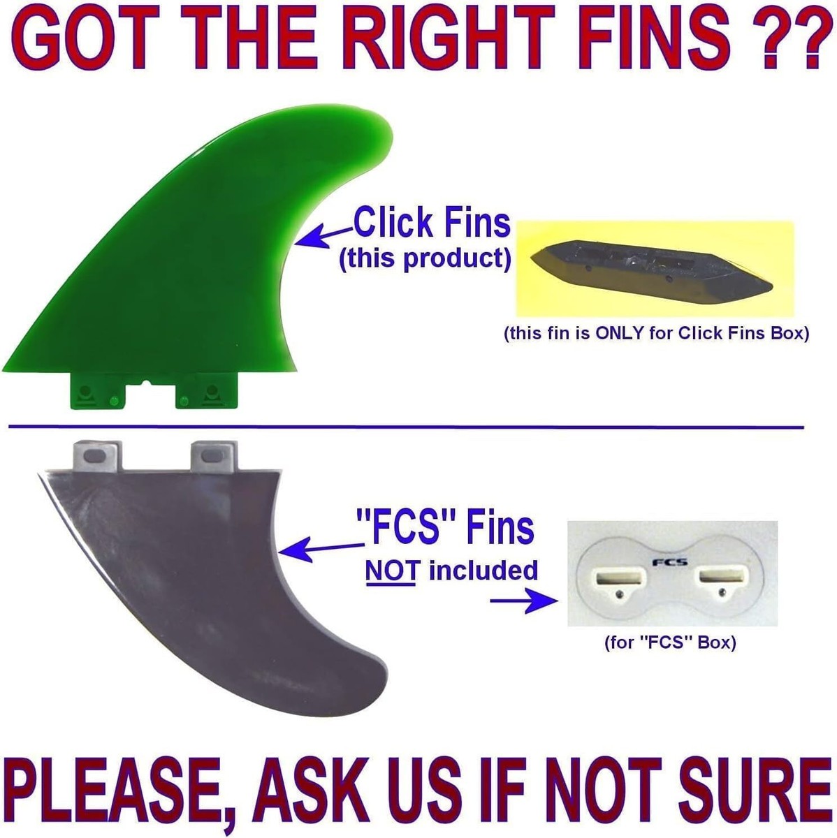 Air7 Click fins 4.5