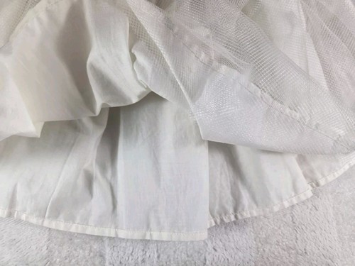 Mini Boden Ivory Layered Tulle Skirt Girls Size 3-4 Years Costume Dance - Picture 4 of 9