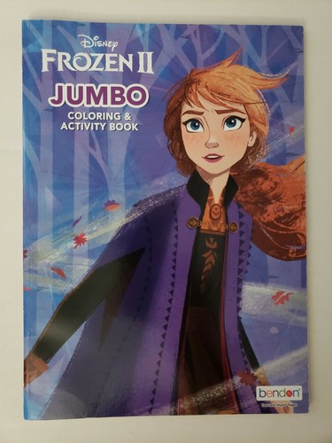 Disney Frozen 2 Jumbo Coloring and Activity Book, NEW, Tear and Share ...