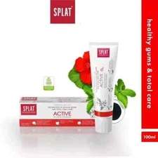 Pack Of 4 x 100g SPLAT Professional Series ACTIVE Toothpaste FREE SHIPPING