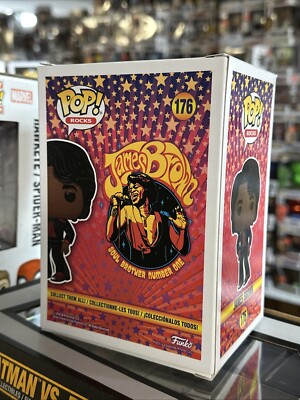 Funko Pop James Brown #176 Pop! Rocks Collectible Figure Vaulted w