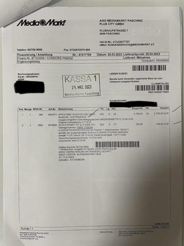 APPLE MacBook Pro 16 Zoll, M2 Pro Chip 12-Core und 19-Core GPU, 16GB RAM, 500GB - Bild 10 von 10