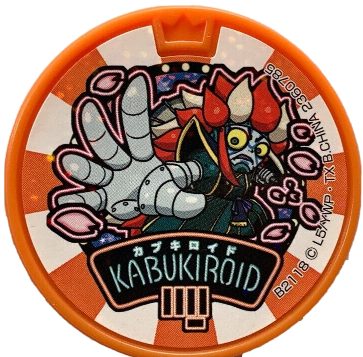 Kabuking YoKai Watch Medals Yo-kai anime JAPAN Bandai specter