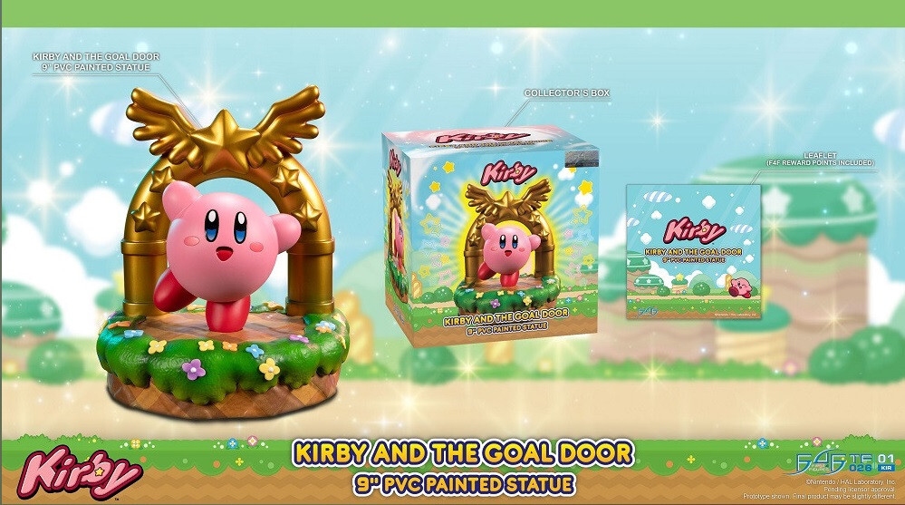 First 4 Figures F4F Kirby and the Goal Door PVC Statue