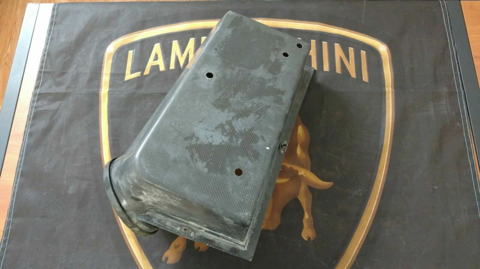 LAMBORGHINI MURCIELAGO RIGHT LOWER AIR INTAKE COVER BOX OEM 07M133838
