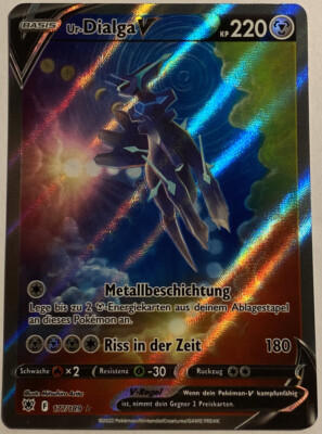 Pokemon Ur-Dialga V Alternative Art | Deutsch 177/189 Astralglanz | Near Mint