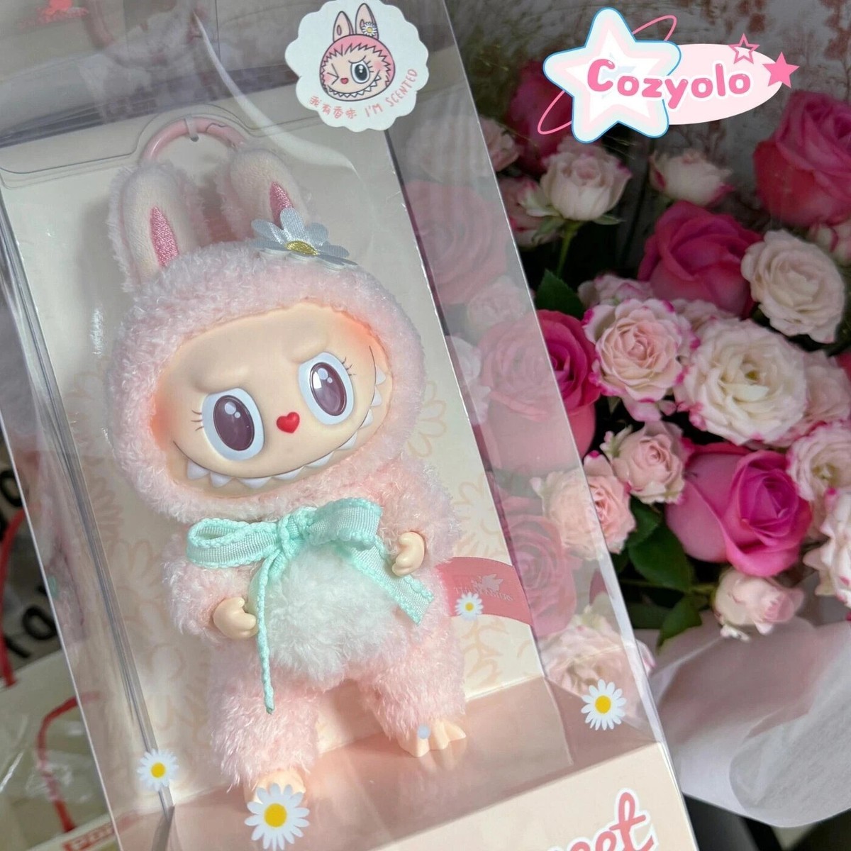 AUTHENTIC POP MART LABUBU MOKOKO V1 CLOSE TO SWEET PLUSH