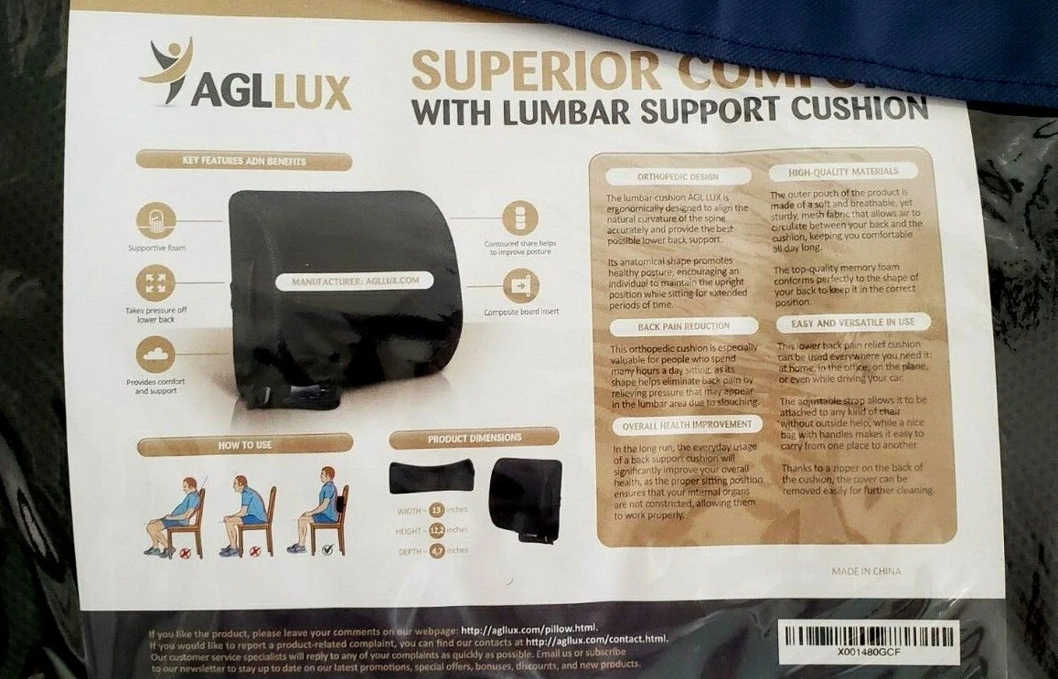 The Importance of Having a Lumbar Support Cushion on Your Office