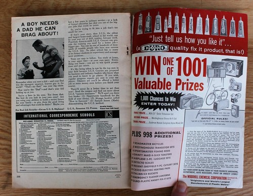 Popular Mechanics octubre de 1961; béisbol; primer V-6; autos 1962; sustos de bomba; - Imagen 8 de 12