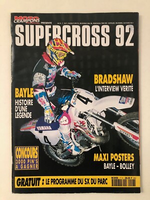 Super cross ‘92 イヤーブック Supercross lot of Books and Magazines - RARE | eBay