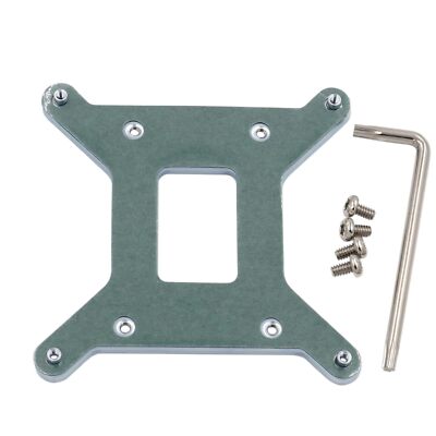 Metal LGA1700 Motherboard Backplate, CPU Radiator Base Heatsink Mounting... 