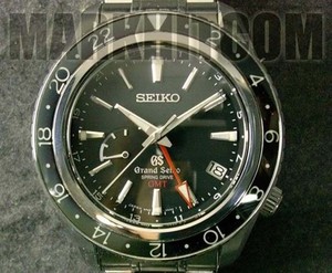 Seiko Gs Grand Seiko Spring Drive Gmt Watch Sbge001 9r66 Seiko Head Version Ebay