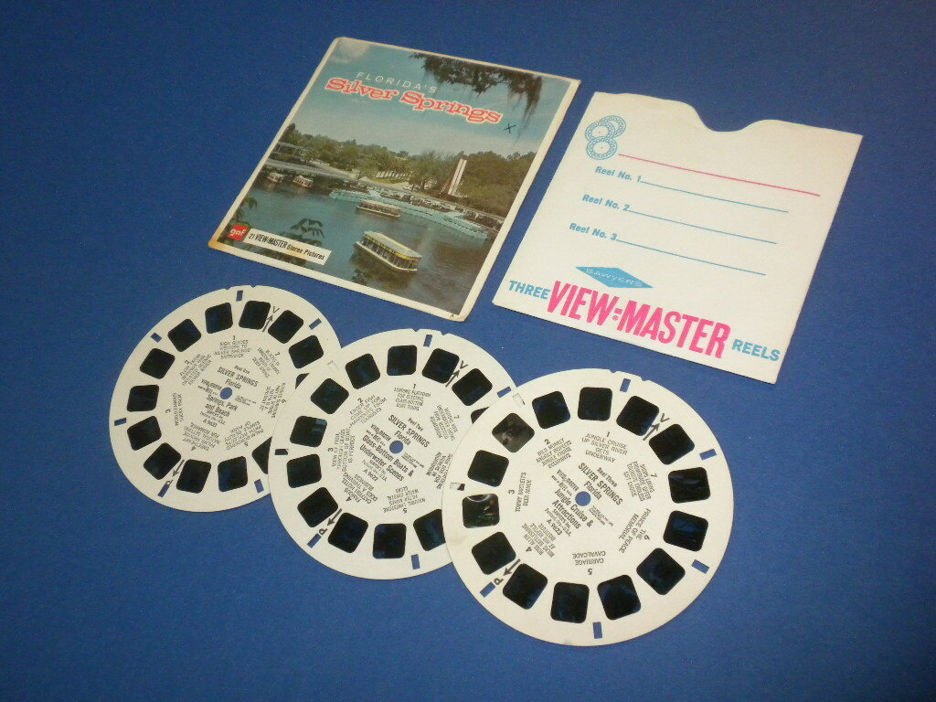SILVER SPRINGS FLORIDA (A962) Viewmaster PACKET 3 reels | eBay