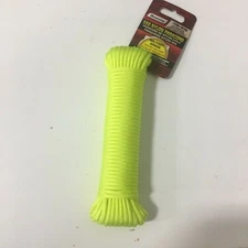 SecureLine NPC5503250Y 5/32 in. Dia. x 50 ft. L Yellow Braided Nylon Paracord