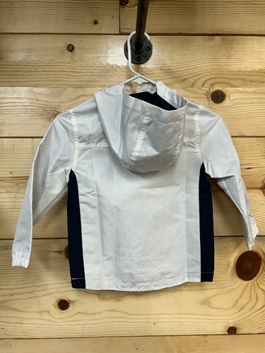 Tommy Hilfiger, Kids Pullover Raincoat, Snow White, Size 6 - Picture 3 of 4