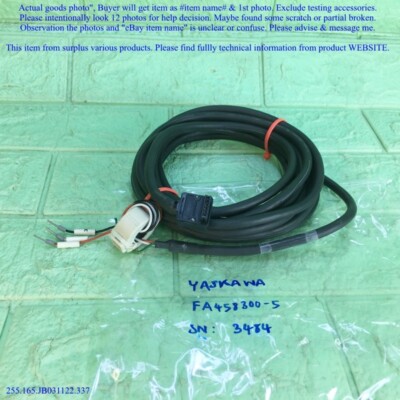 masmas様 YASKAWA FA458300-5, SGMAS Motor Cable as photo, sn:3484