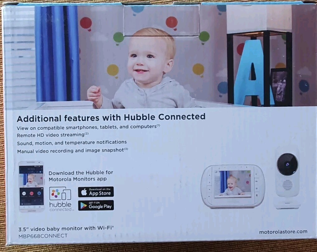 Motorola Halo+ Motorola Baby Monitors Motorola Mbp668connect Extra