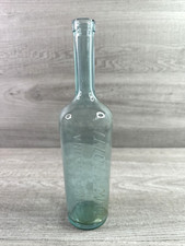 Bottiglia vintage in sughero color acqua Ramazzotti amari Amaro Felsina goffrata