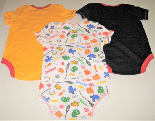 Harry Potter Bodys Dreiteiliges Set Baby Kleinkind Jungen Mädchen Neu! 18 Monate 18M - Bild 2 von 2
