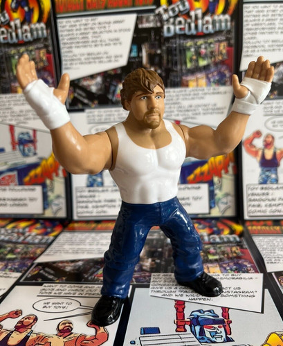 WWE/WWF Dean Ambrose Mattel Retro Series 3  2018 H...