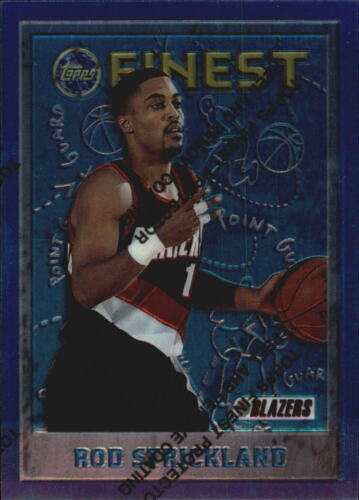 1995-96 NBA Hoops Buzzer Beater Rod Strickland Portland Trail Blazers #227  Card