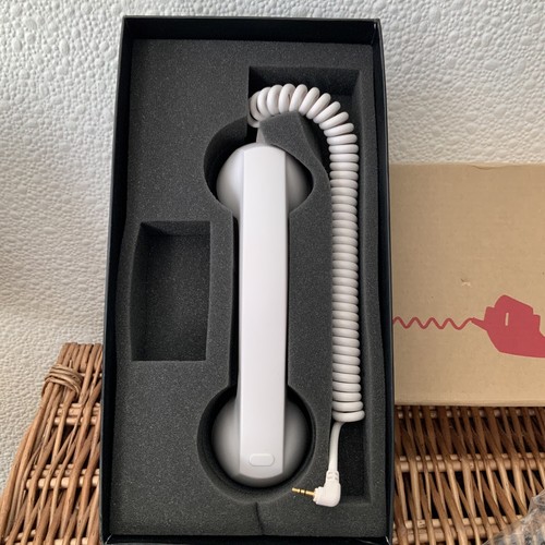 Hulger P*PHONE Black Classic Retro Handset Headset Adaptor and P*Base - 第 2/7 張圖片