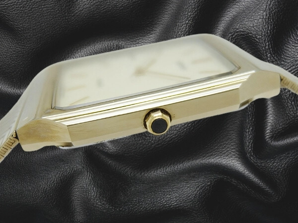 SEIKO Watch QUARTZ Dolce 5E61-5A00 Tungsten Carbide/SS Square Case